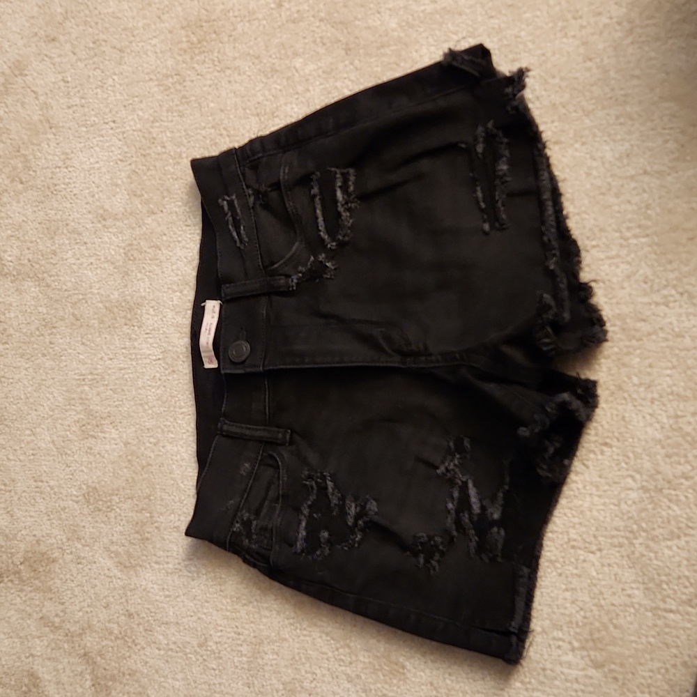 Black shorts